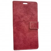 Klassisk flip cover med lommer Rød til Nokia 6 Mobilcover